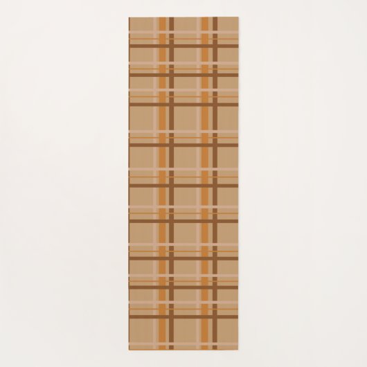 Fall Plaid ヨガマット (裏面)