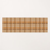 Fall Plaid ヨガマット (正面(横))