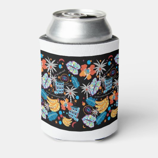 fall print 缶クーラー (缶裏面)