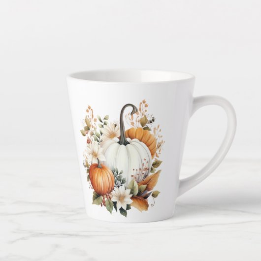 Fall Pumkins カフェラテマグ (右)