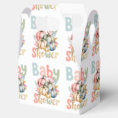 Fall Pumpkin Baby Shower フェイバーボックス (オープン)