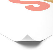 Fall Pumpkin Baby Shower  ポスター (コーナー)