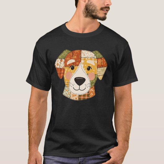 Fall Pumpkin Dog Autumn Harvest Halloween Tシャツ (正面)