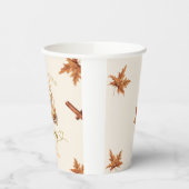 Fall Pumpkin is Brewing コーヒーシャワー ペーパーカップ (左)