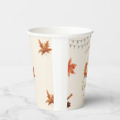 Fall Pumpkin is Brewing コーヒーシャワー ペーパーカップ (右)