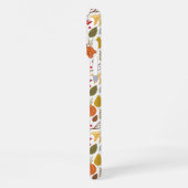 Fall Pumpkin Pattern iPhoneケース (左側面)