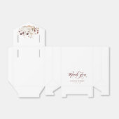 Fall Pumpkin Wedding Thank You フェイバーボックス (折り畳みなし)