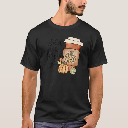 Fall Quote Top Wild About Pumpkin Spice Trendy Aut Tシャツ (正面)