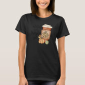 Fall Quote Top Wild About Pumpkin Spice Trendy Aut Tシャツ (正面)