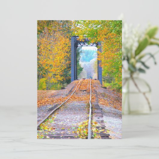 fall rail vision 招待状 (スタンド正面)