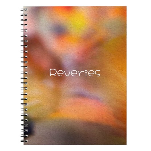 Fall Reverie – Poetic Seasonal Visions ノートブック (正面)