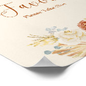 Fall Rustic Favors Please Take One Bridal Shower ポスター (角)