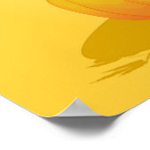 Fall Scarecrow and Pumpkins Autumn Harvest ポスター (角)