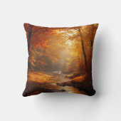 Fall Scene Pillow クッション (裏面)