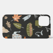 Fall seamless pattern with cozy nature elements. C Case-Mate iPhoneケース (裏面 (横))