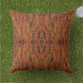 Fall Season Changing Colors Foliage Leaves Art アウトドアクッション (芝生)