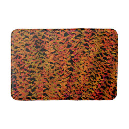 Fall Season Changing Colors Foliage Leaves Art バスマット