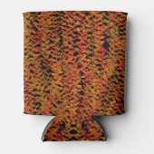 Fall Season Changing Colors Foliage Leaves Art 缶クーラー (正面)