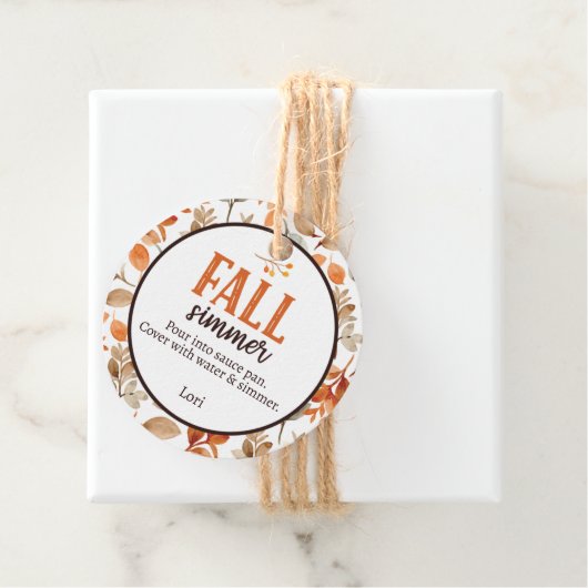 Fall Simmer フェイバータグ (インサイチュ)