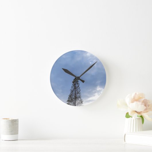 FALL SKY ラウンド壁時計 (ホーム)