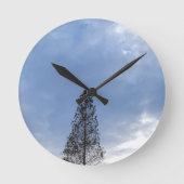 FALL SKY ラウンド壁時計 (正面)