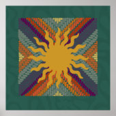 Fall Sunshine Mosaic ポスター (正面)