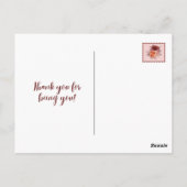 Fall Thank you Postcard ポストカード (裏面)