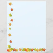 Fall / Thanksgiving Cat Stationary (裏面)