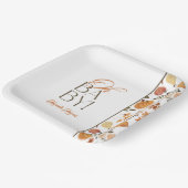 Fall Theme Baby Shower ペーパープレート (傾斜あり)