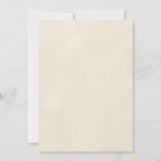 Fall themed engagement party Invitation 招待状 (裏面)