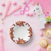 Fall themed paper bowls ペーパーボウル (パーティー)