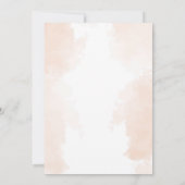 Fall Toile De Jouy Woodland Theme Baby Shower 招待状 (裏面)