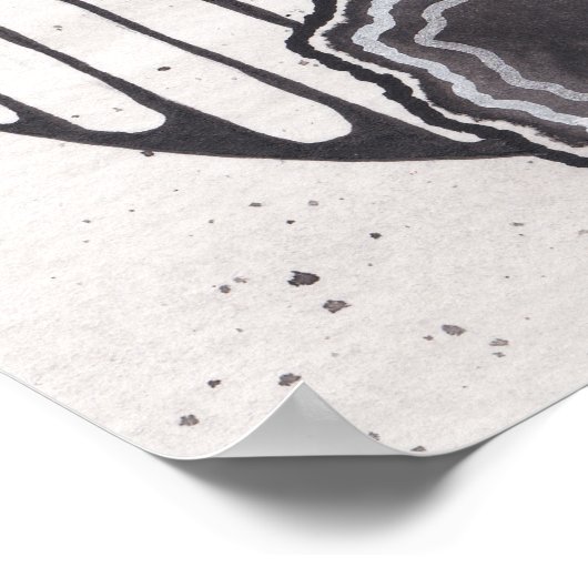 Fall Topファンタジー、オリジナル混合メディ絵画ア ポスター (角)