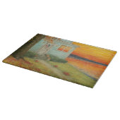 Fall Twilight Poetic Lakehouse カッティングボード (角)