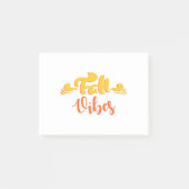 Fall Vibes ポストイット (正面)