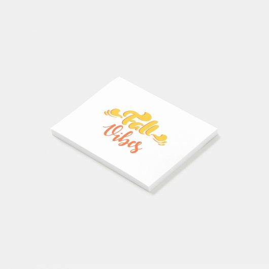 Fall Vibes ポストイット (アングル)