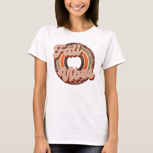 Fall Vibes Tシャツ (正面)