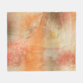 Fall vibrant background paper フリースブランケット (正面(横))