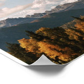 Fall View of Denali, Mt. McKinley ポスター (角)