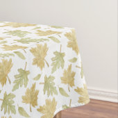 Fall Watercolor Leaves Thanksgiving Tablecloth  テーブルクロス (インサイチュ)