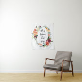 Fall Wedding Backdrop Photo Booth Decor Tapestry タペストリー (インサイチュ)