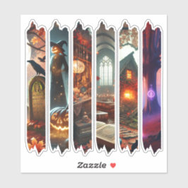 Fall Whimsigoth Magical Mystery Washi Tape Planner シール