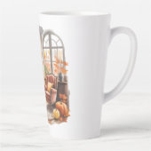 Fall Window Reading Tasses — Cozy Chair & Books カフェラテマグ (右)