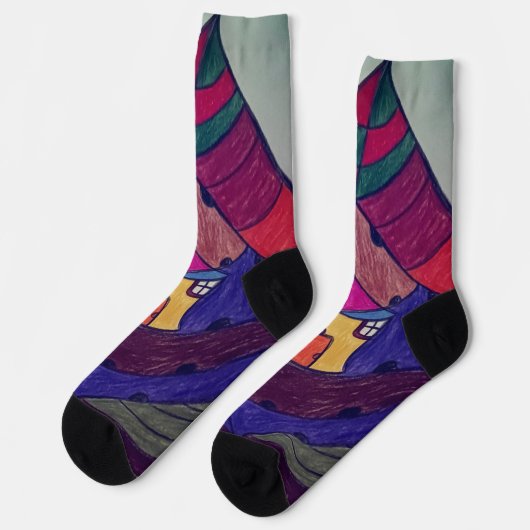 Fall/Winter Socks Design ソックス (左)