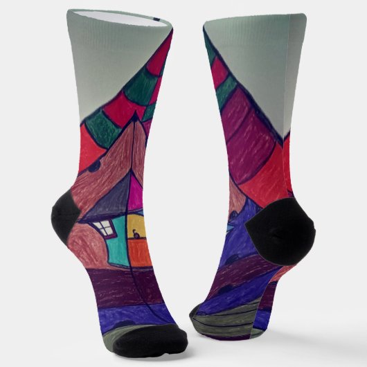 Fall/Winter Socks Design ソックス (傾斜あり)