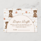 Fall Woodland Animals Diapper Raffle エンクロージャーカード (正面)
