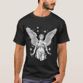Fallen Angel – Dark Urban Graphic Tee Tシャツ (正面)