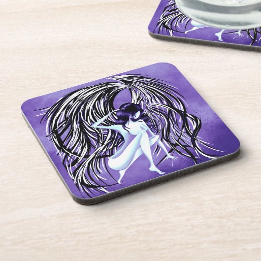 Fallen Angel Plastic Coaster コースター (左側)
