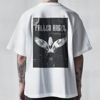 Fallen Angel - Surreal Abstract Art T-Shirt Tシャツ