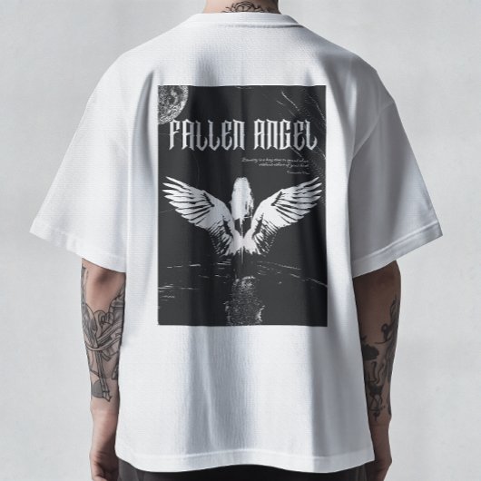 Fallen Angel - Surreal Abstract Art T-Shirt Tシャツ